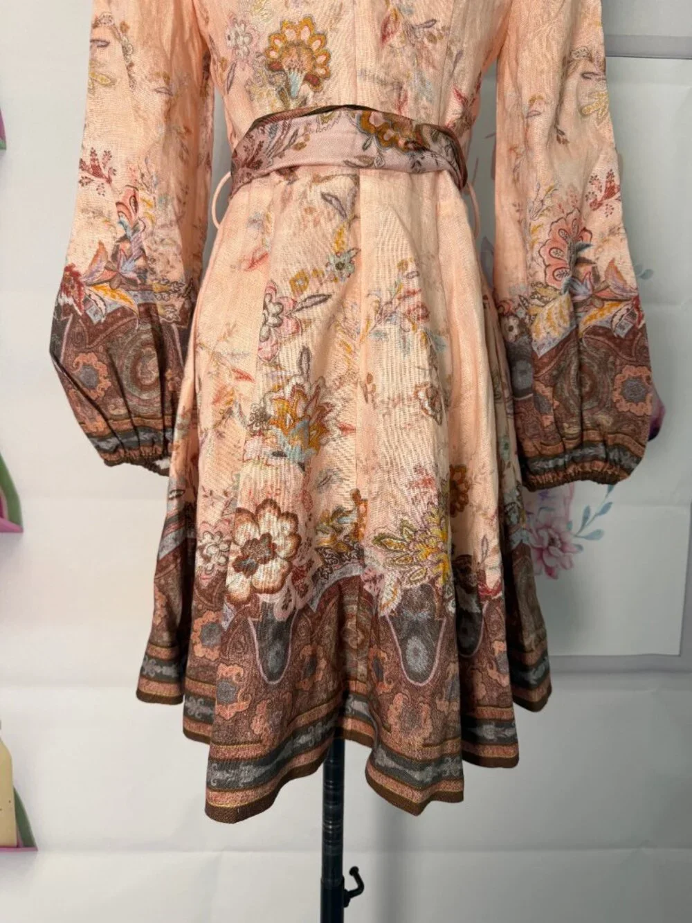 Zimmermann Alchemy Button Mini Dress - Picture 9 of 11